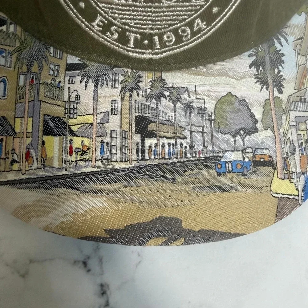 Vintage Disney Celebration Florida Hat Cap Disney World Resort Est 1994 pin